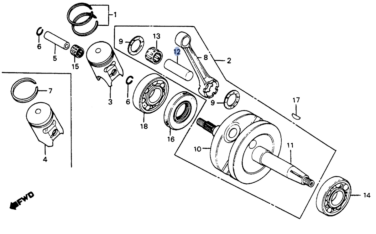 Honda OEM part 13381-169-300