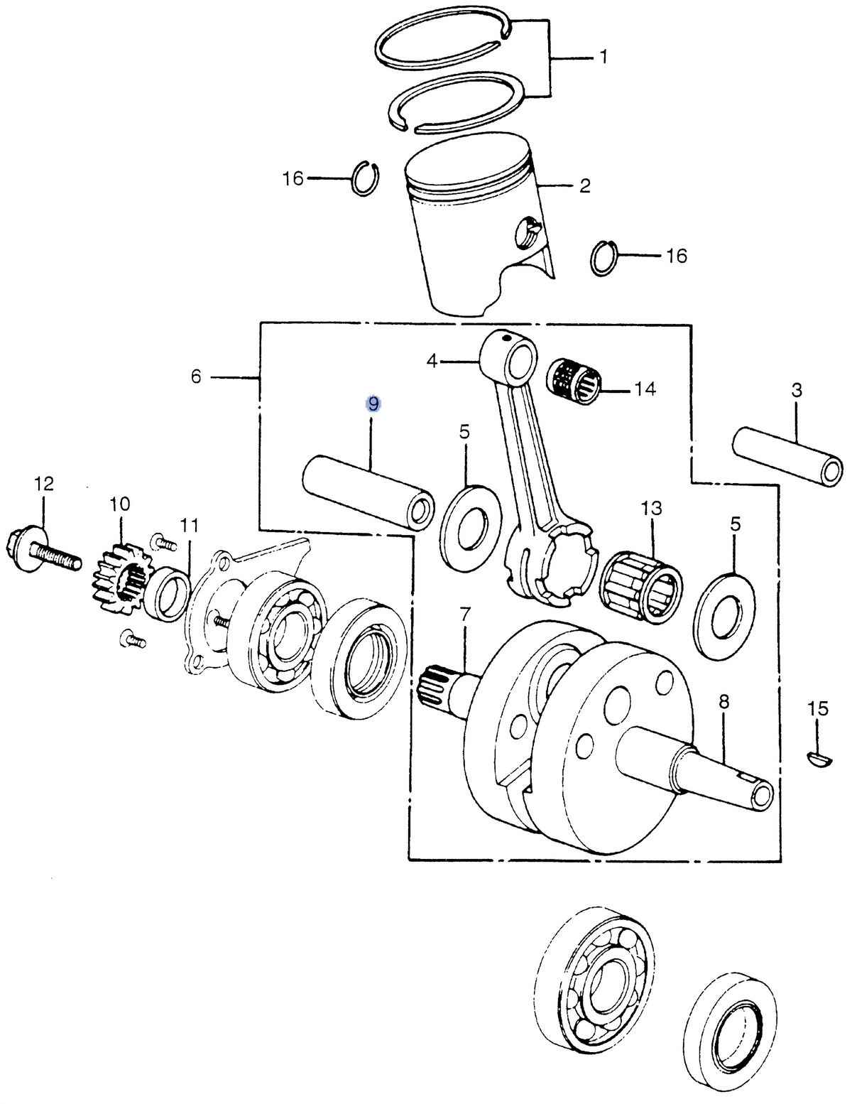 Honda OEM part 13381-360-310