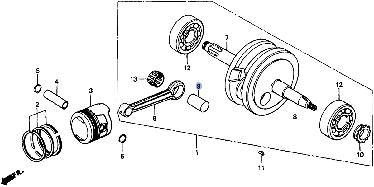 Honda OEM part 13381-GF6-300