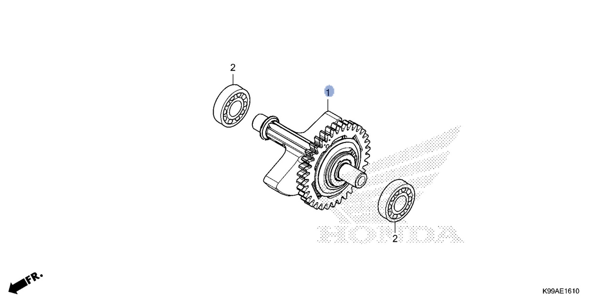 Honda OEM part 13400-K3W-B00