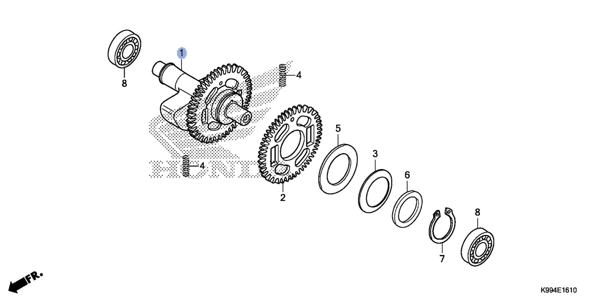Honda OEM part 13410-K31-900
