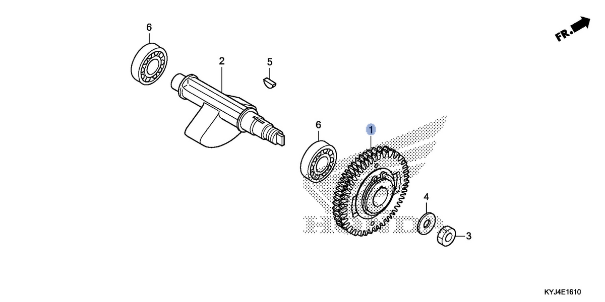 Honda OEM part 13410-KYJ-901