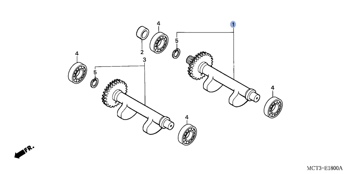 Honda OEM part 13410-MCT-010