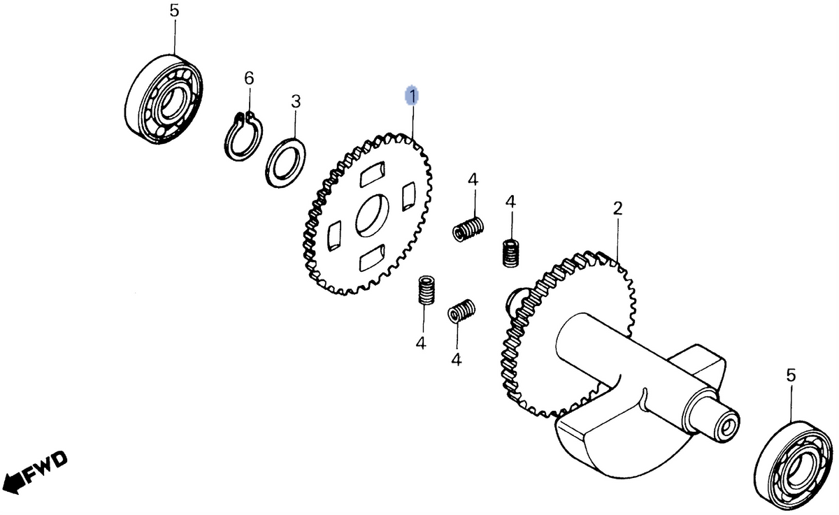 Honda OEM part 13419-MN9-000