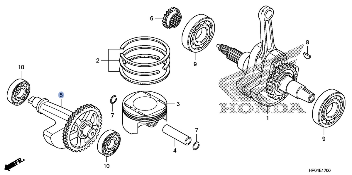 Honda OEM part 13420-HP6-A00