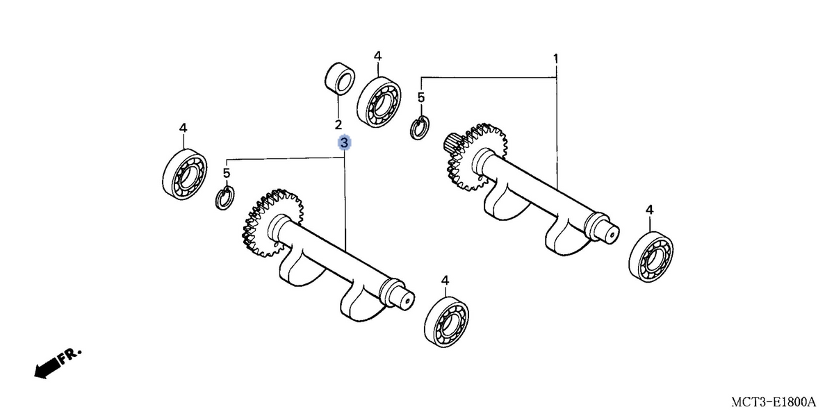 Honda OEM part 13420-MCT-010