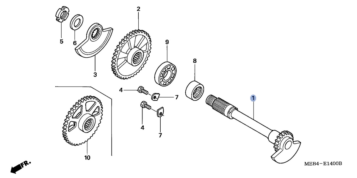 Honda OEM part 13420-MEN-A10