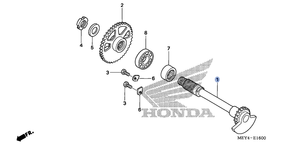 Honda OEM part 13420-MEY-670