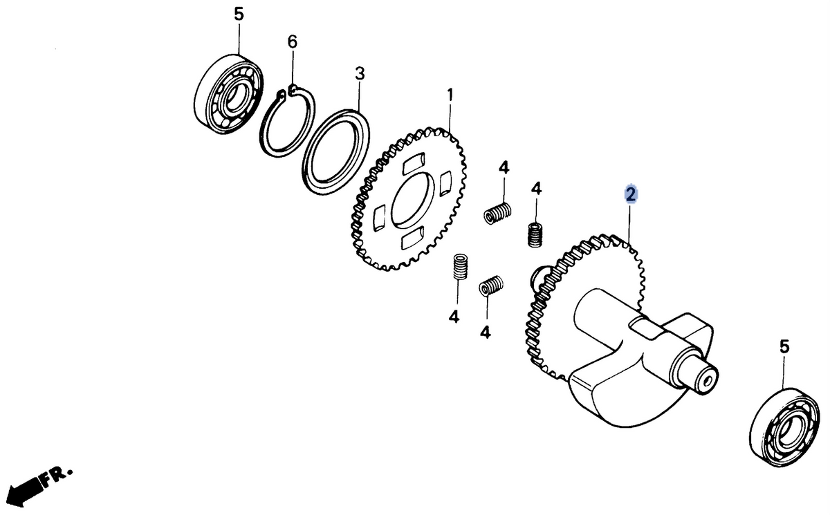 Honda OEM part 13420-MN9-000