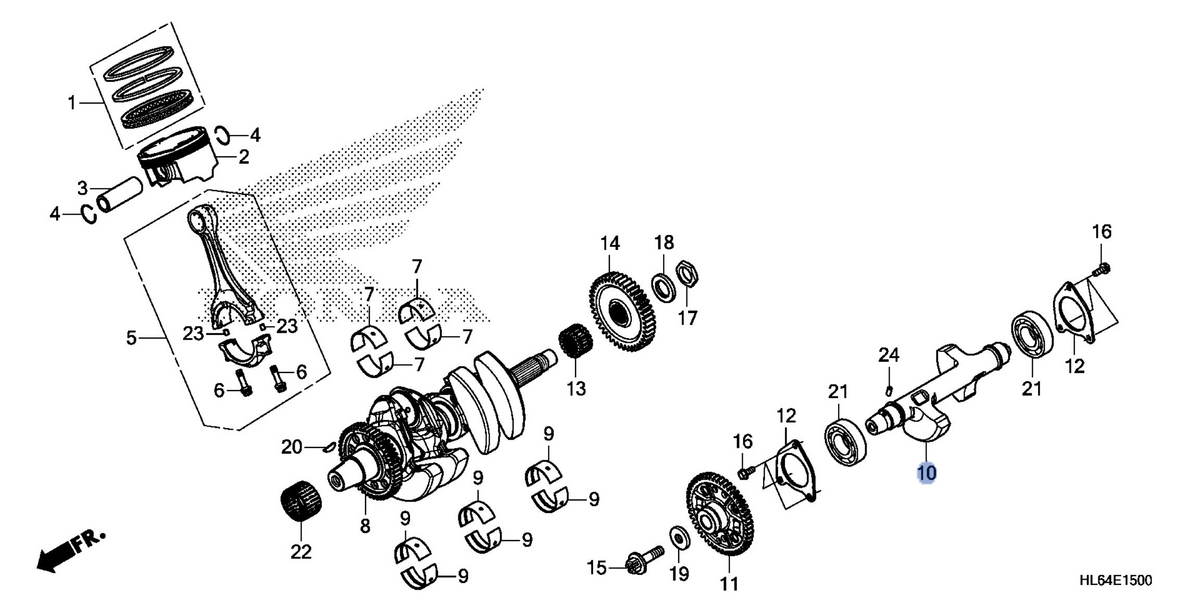 Honda OEM part 13421-HL6-A00