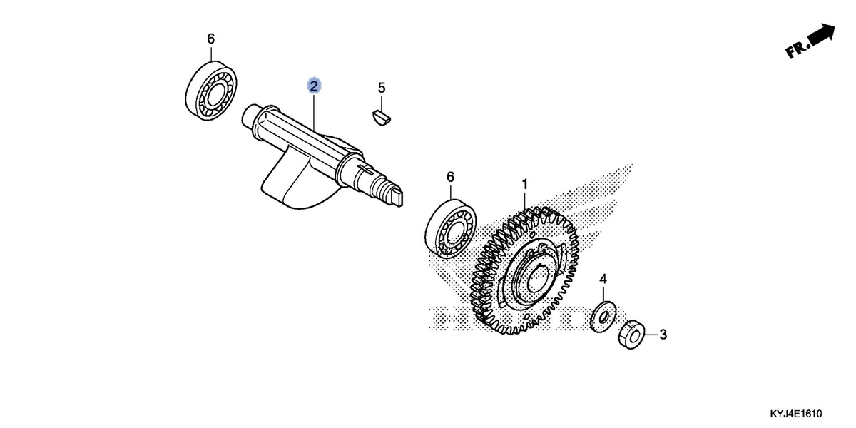 Honda OEM part 13421-KYJ-900