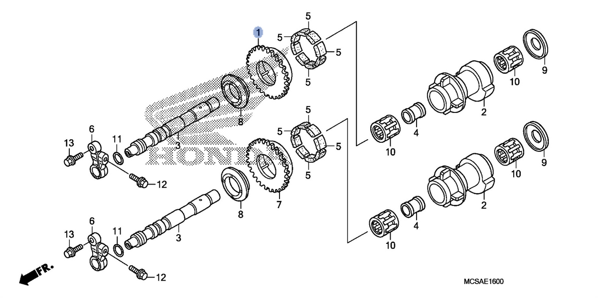 Honda OEM part 13421-MCS-000