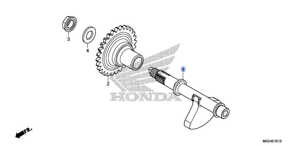 Honda OEM part 13421-MKE-A00