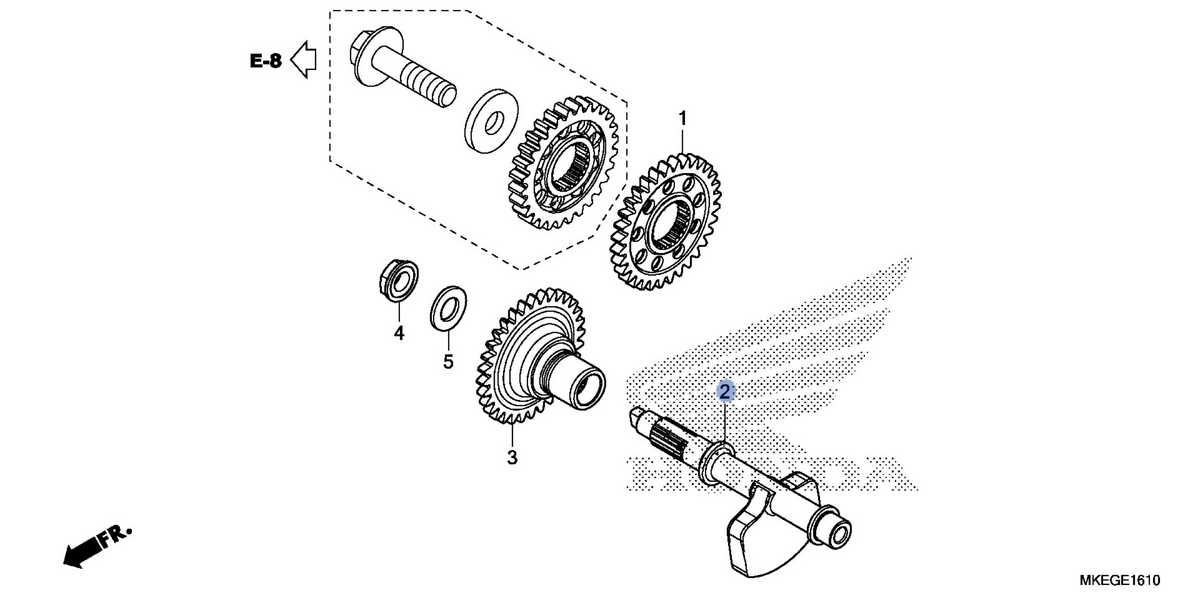 Honda OEM part 13421-MKE-A50