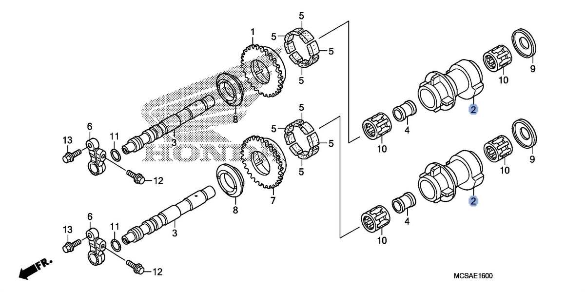 Honda OEM part 13422-MCS-000