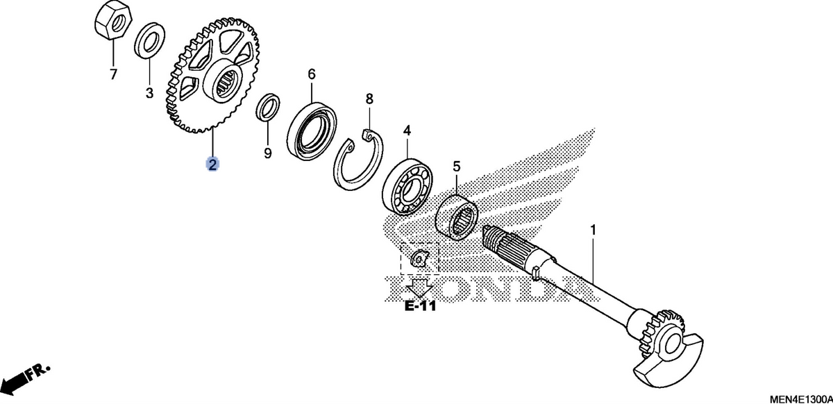 Honda OEM part 13422-MEN-A30