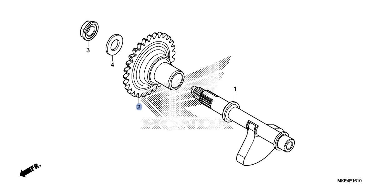 Honda OEM part 13422-MKE-A00