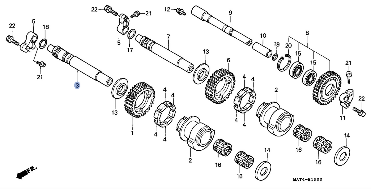 Honda OEM part 13431-MAT-010