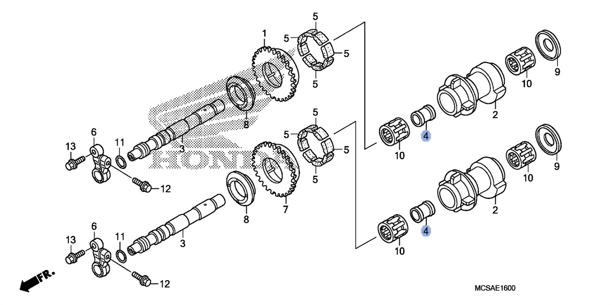 Honda OEM part 13433-MCS-000