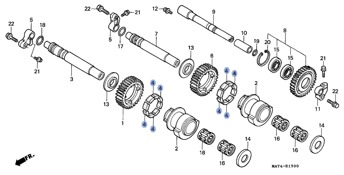Honda OEM part 13435-MAT-000
