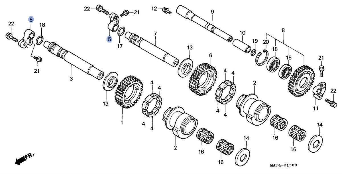 Honda OEM part 13436-MAT-010