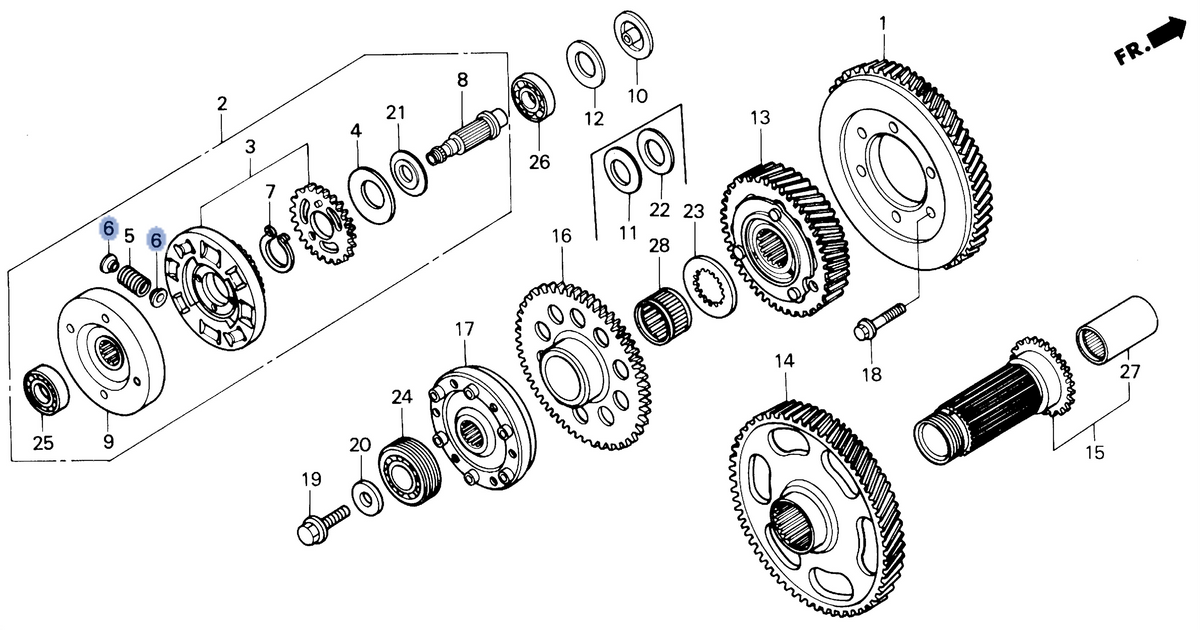 Honda OEM part 13438-MN5-310