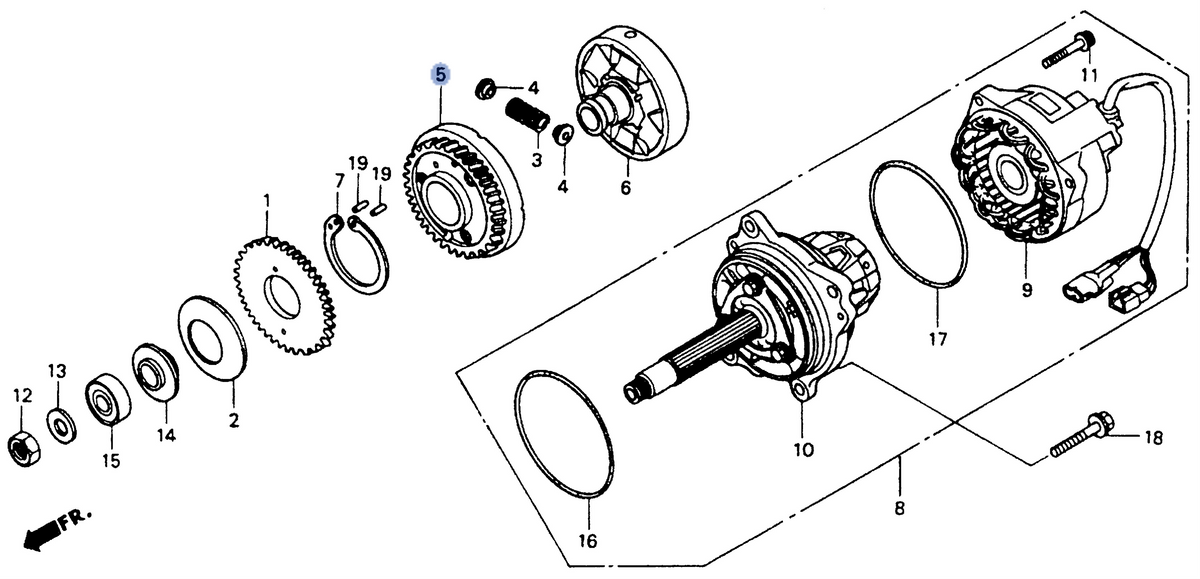 Honda OEM part 13441-MT3-000