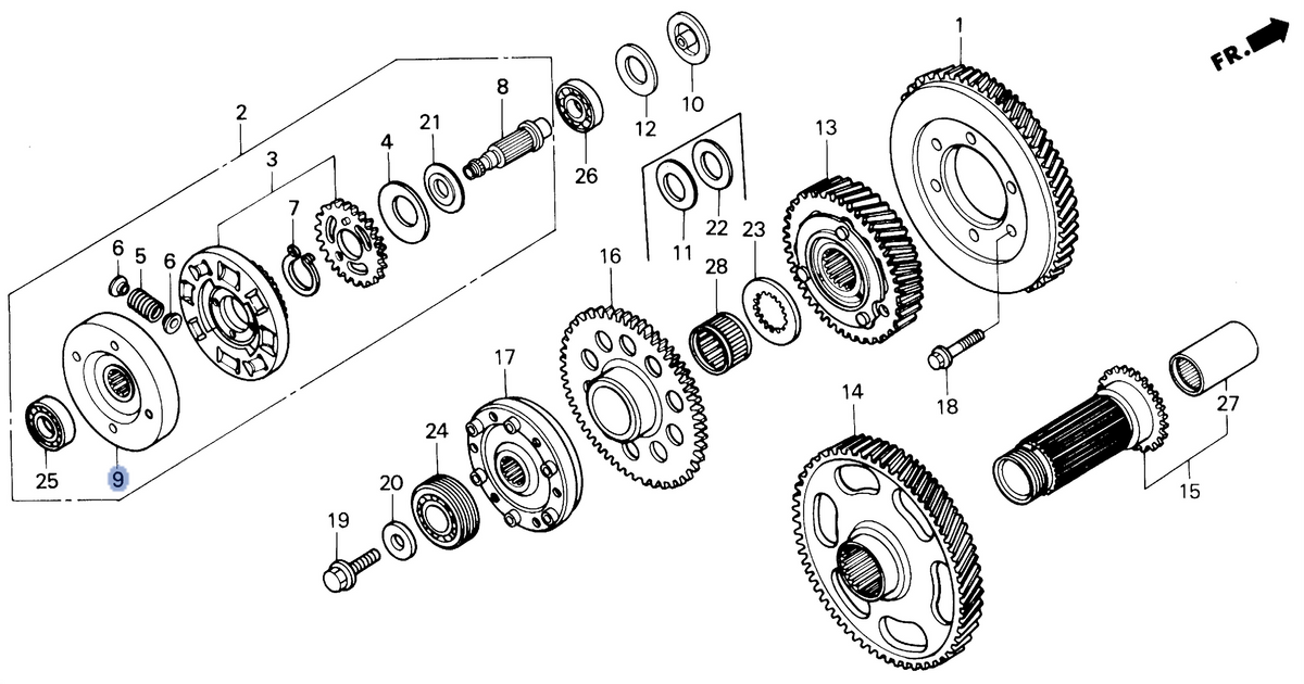 Honda OEM part 13456-MN5-320