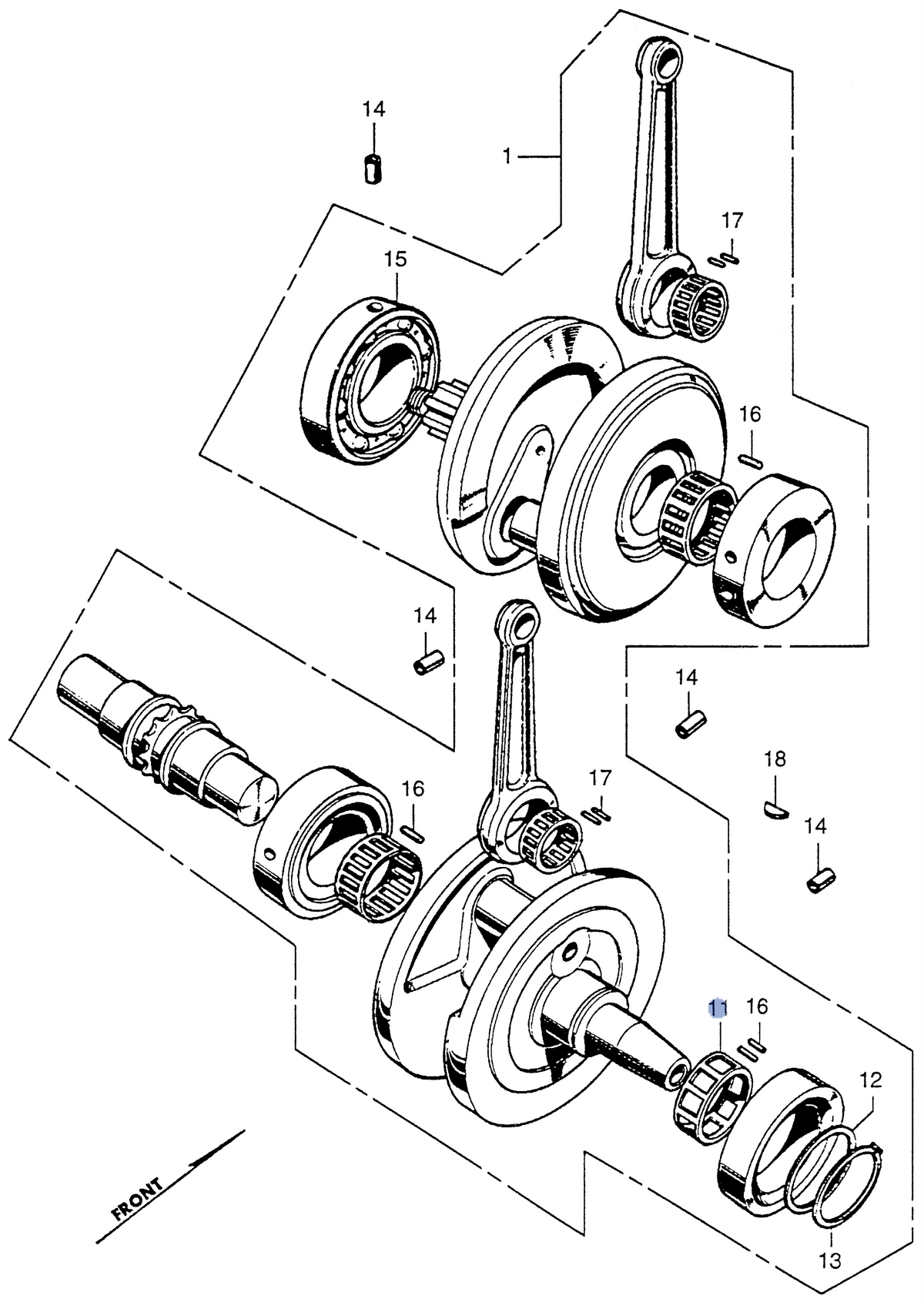Honda OEM part 13501-287-300