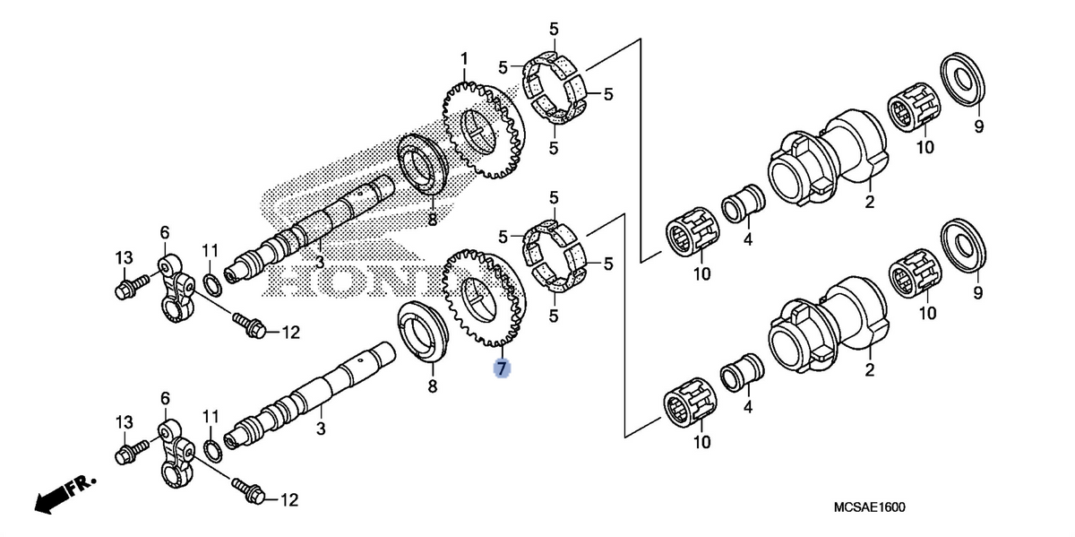 Honda OEM part 13521-MCS-000