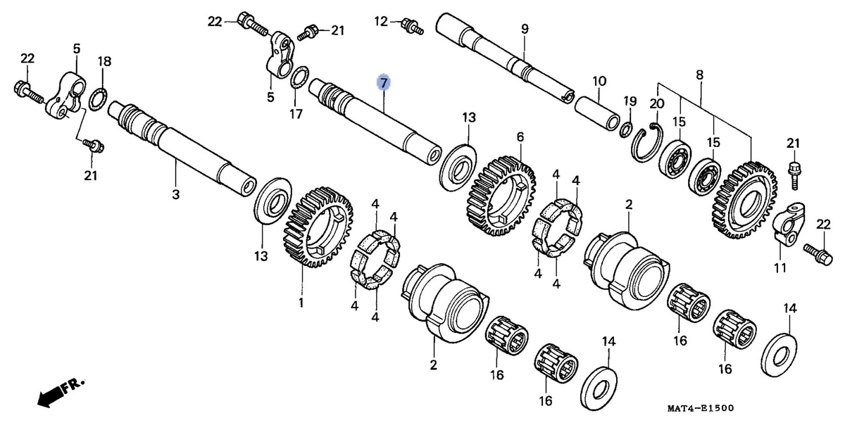Honda OEM part 13531-MAT-010
