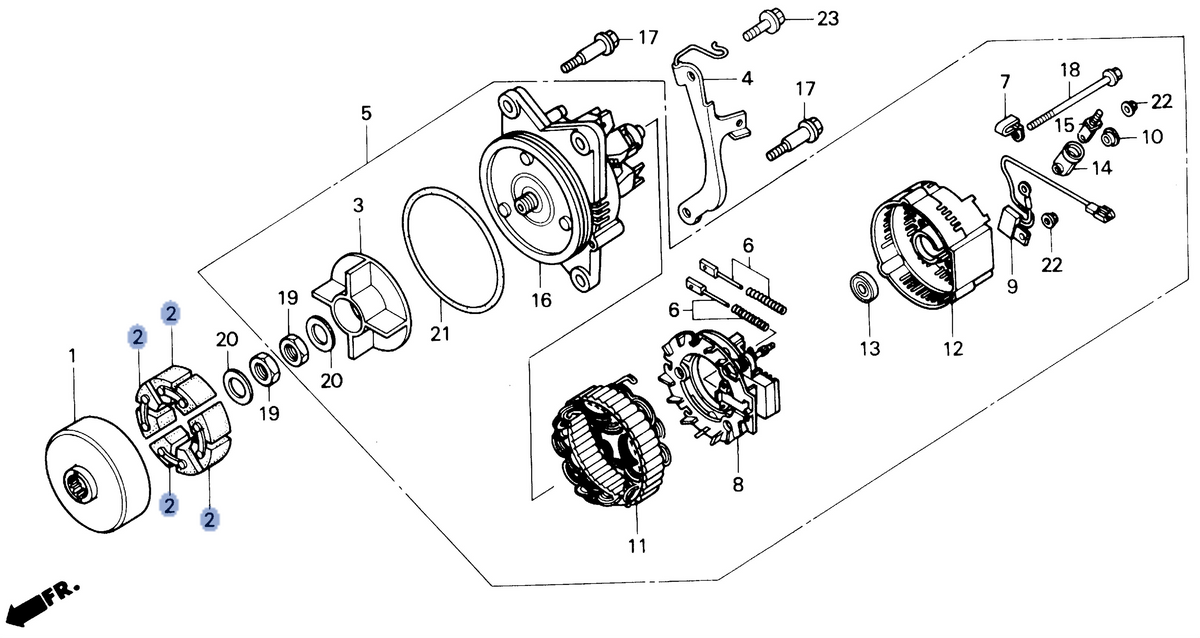 Honda OEM part 13534-MN5-010