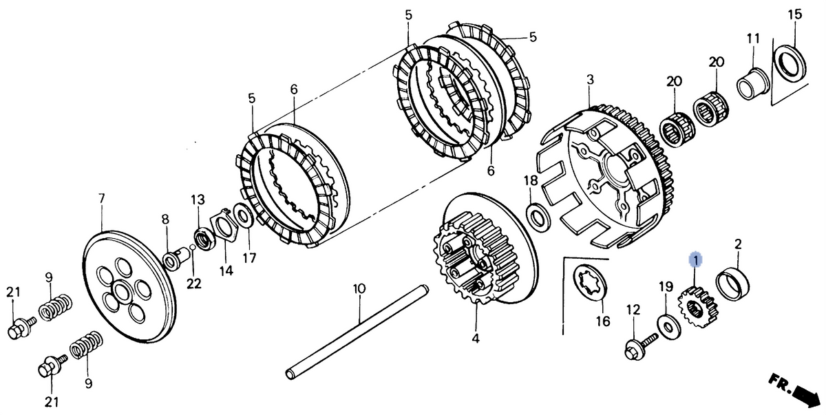 Honda OEM part 13615-KS6-700