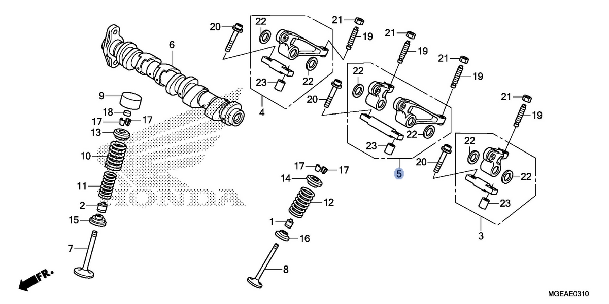 Honda OEM part 14030-MGE-000
