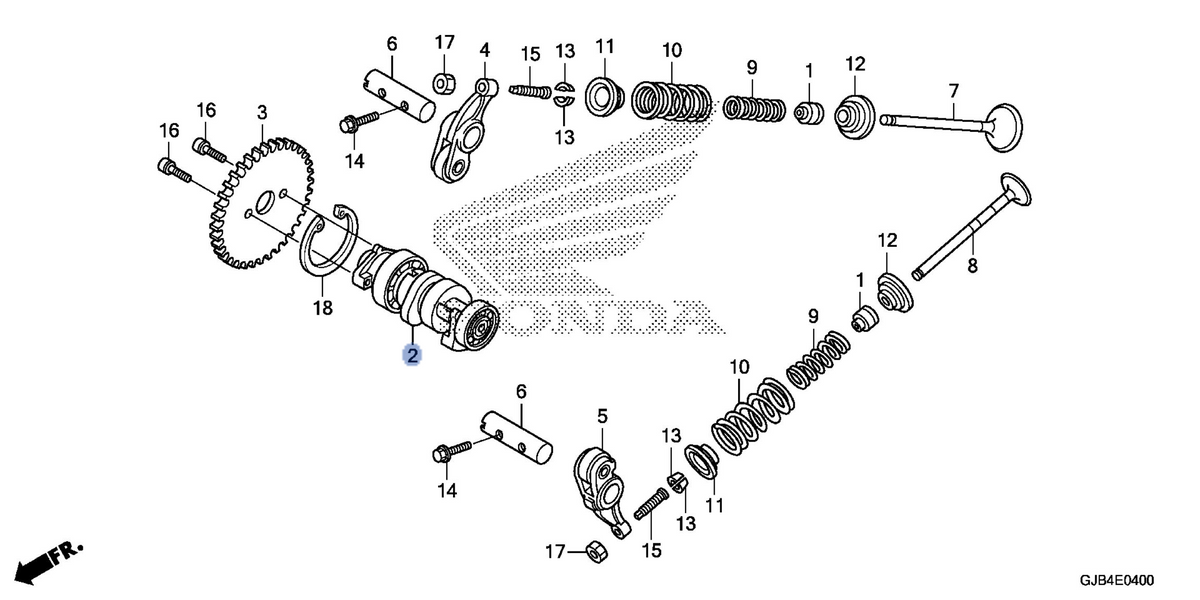 Honda OEM part 14100-GGZ-J02