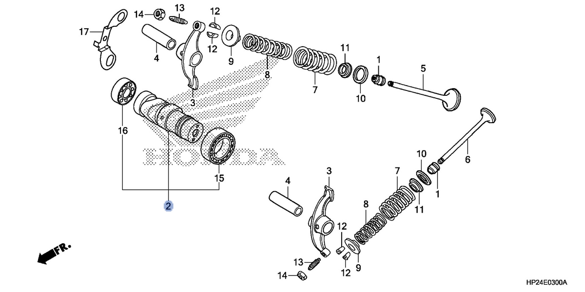 Honda OEM part 14100-HP2-670
