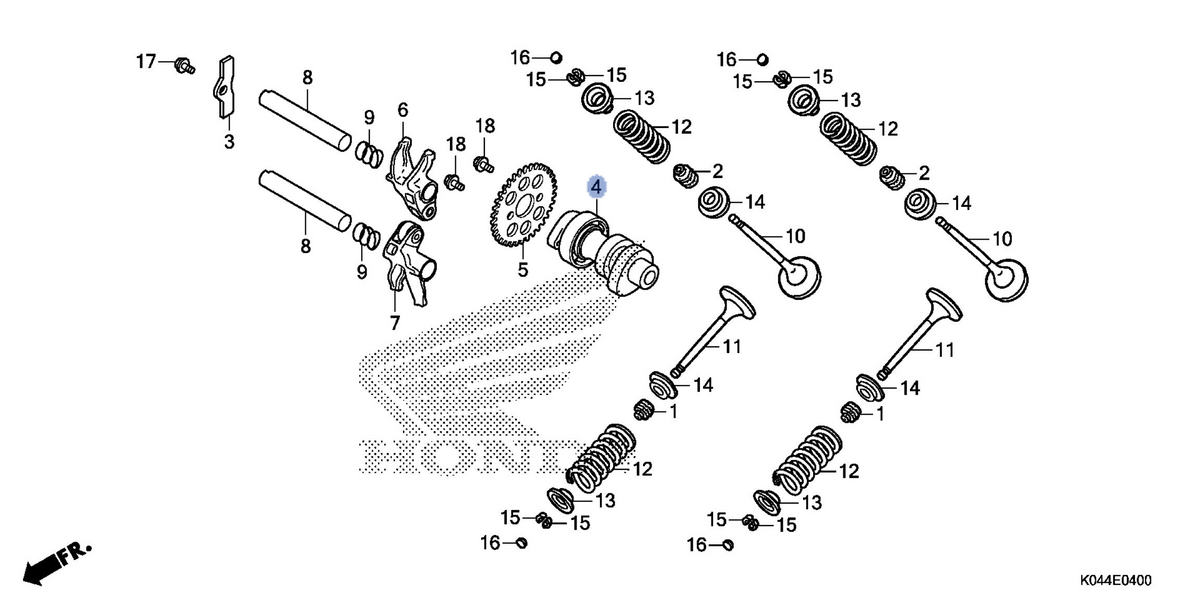 Honda OEM part 14100-K04-930