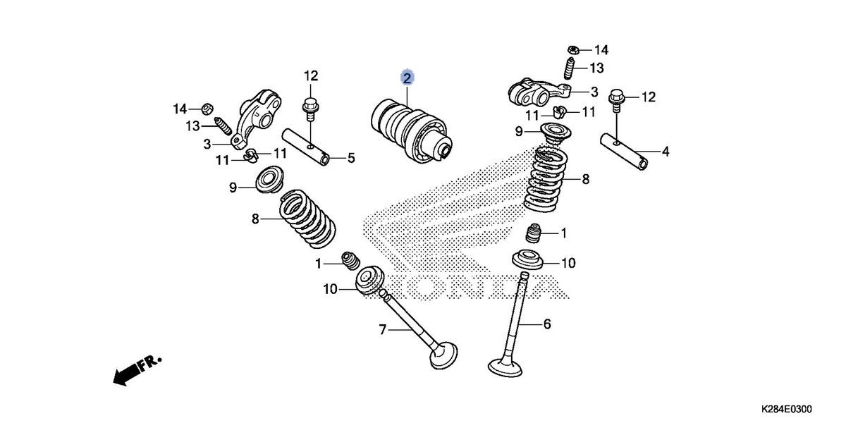 Honda OEM part 14100-K28-910