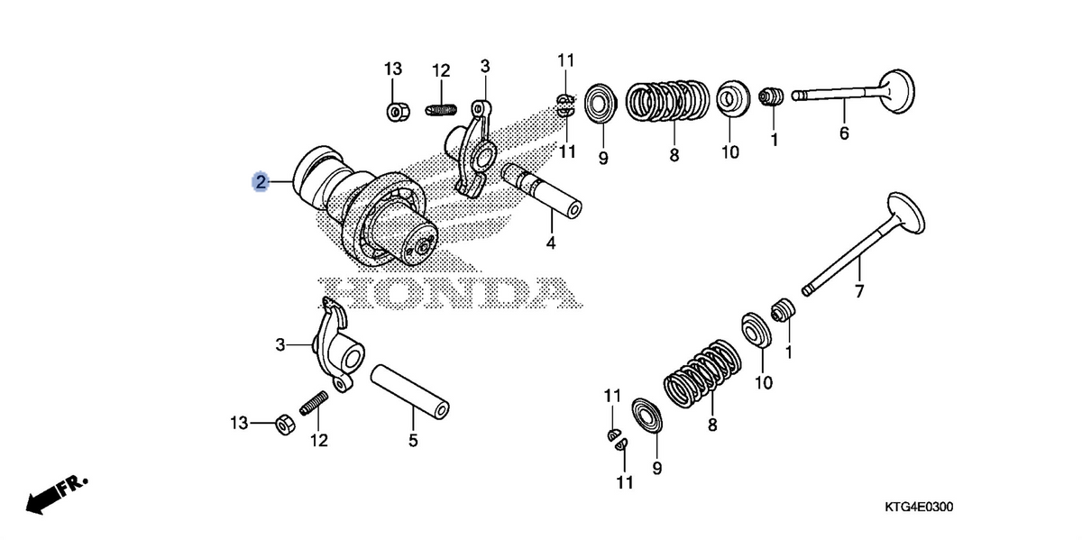 Honda OEM part 14100-KGF-910