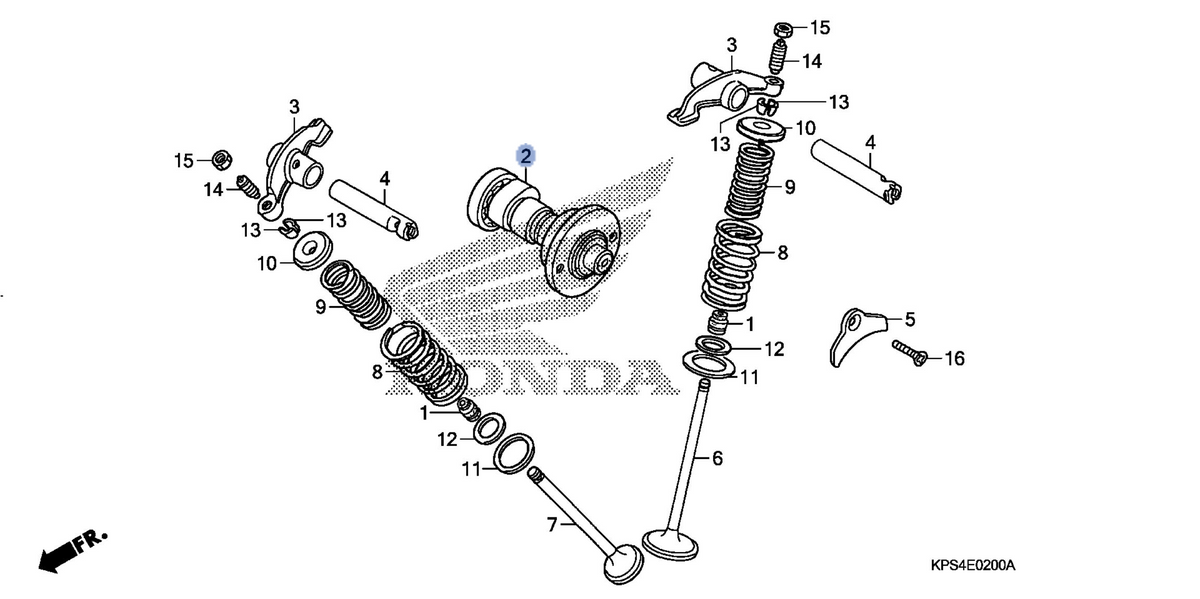 Honda OEM part 14100-KPS-900