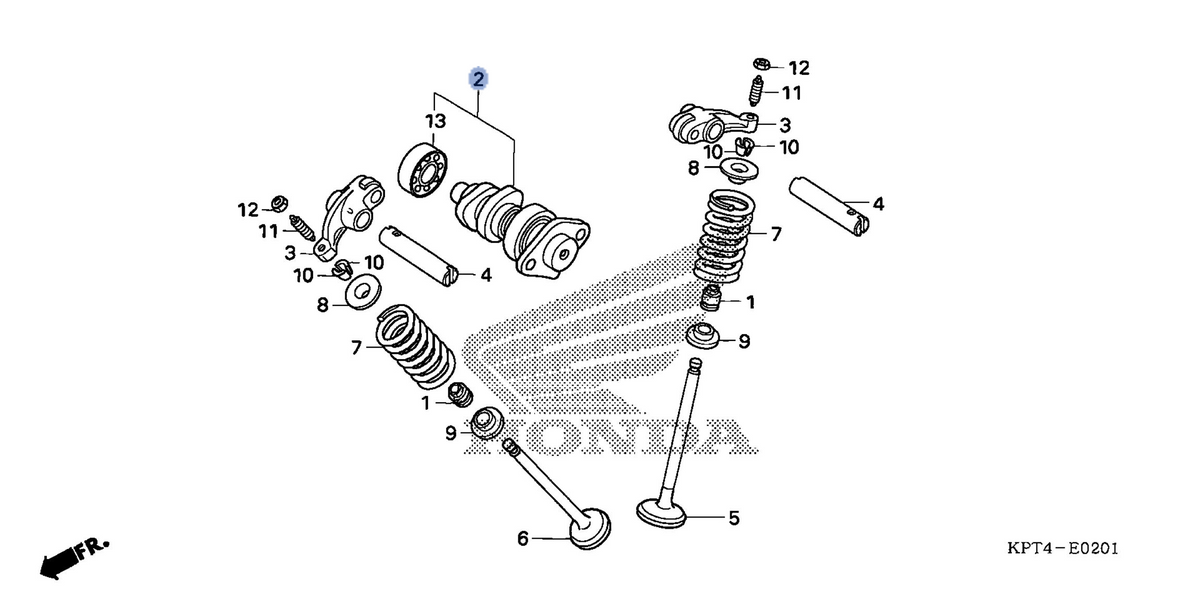 Honda OEM part 14100-KPT-A01