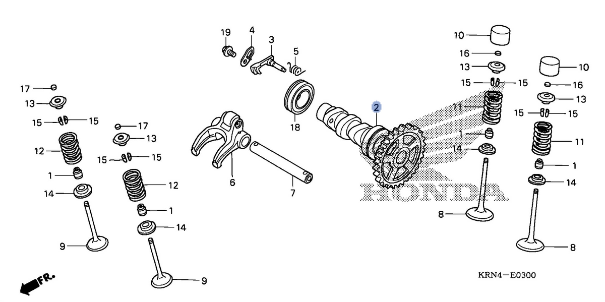 Honda OEM part 14100-KSC-670