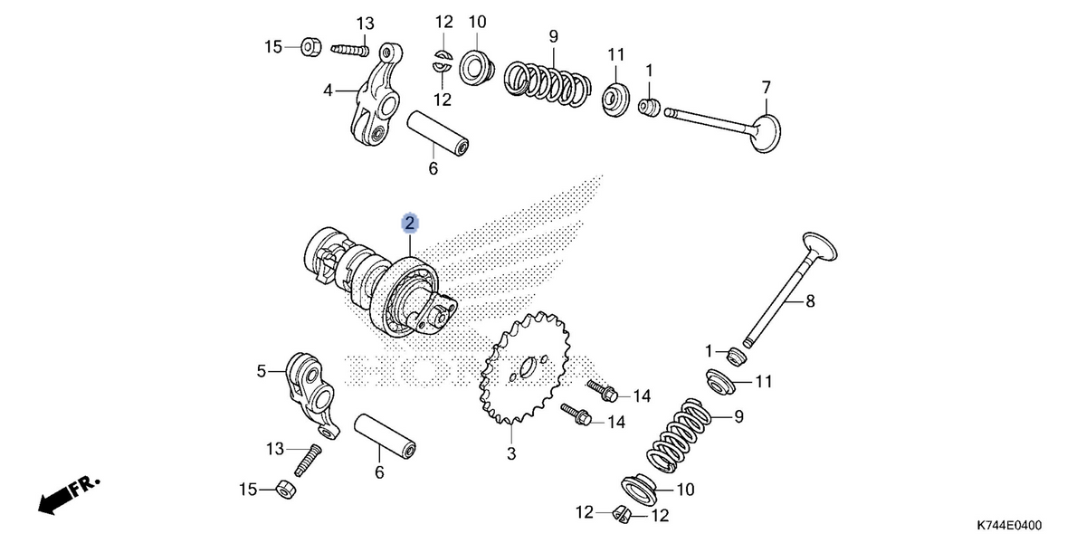 Honda OEM part 14100-KWP-D01