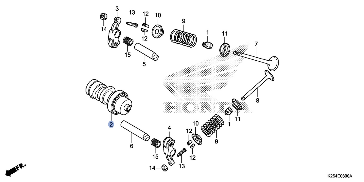 Honda OEM part 14100-KYZ-902