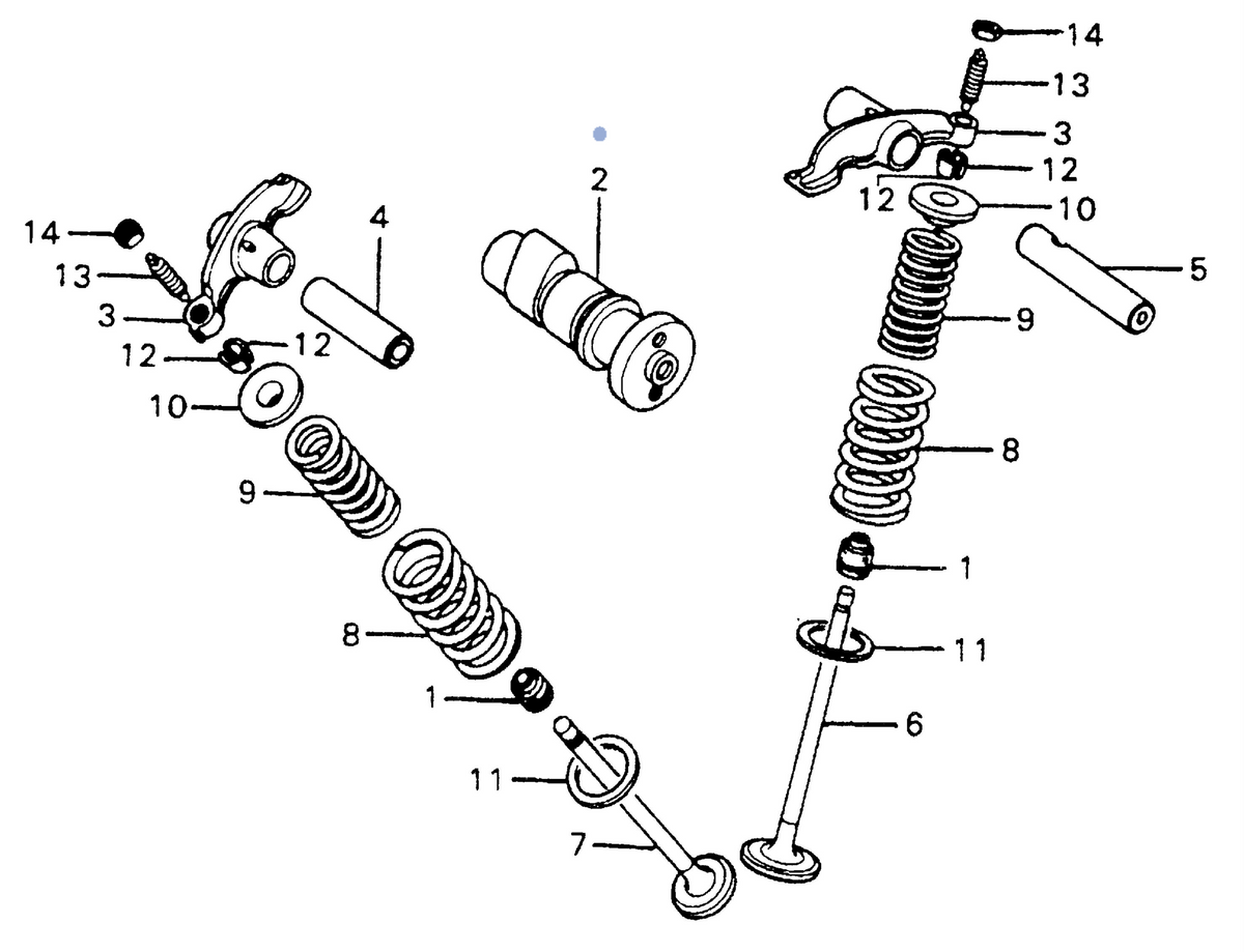 Honda OEM part 14101-153-010