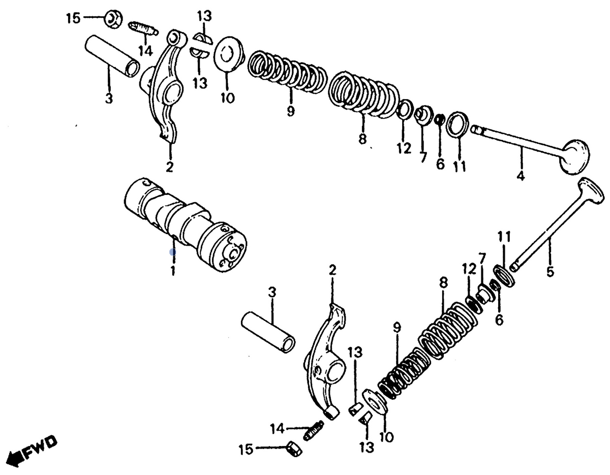 Honda OEM part 14101-GB2-000