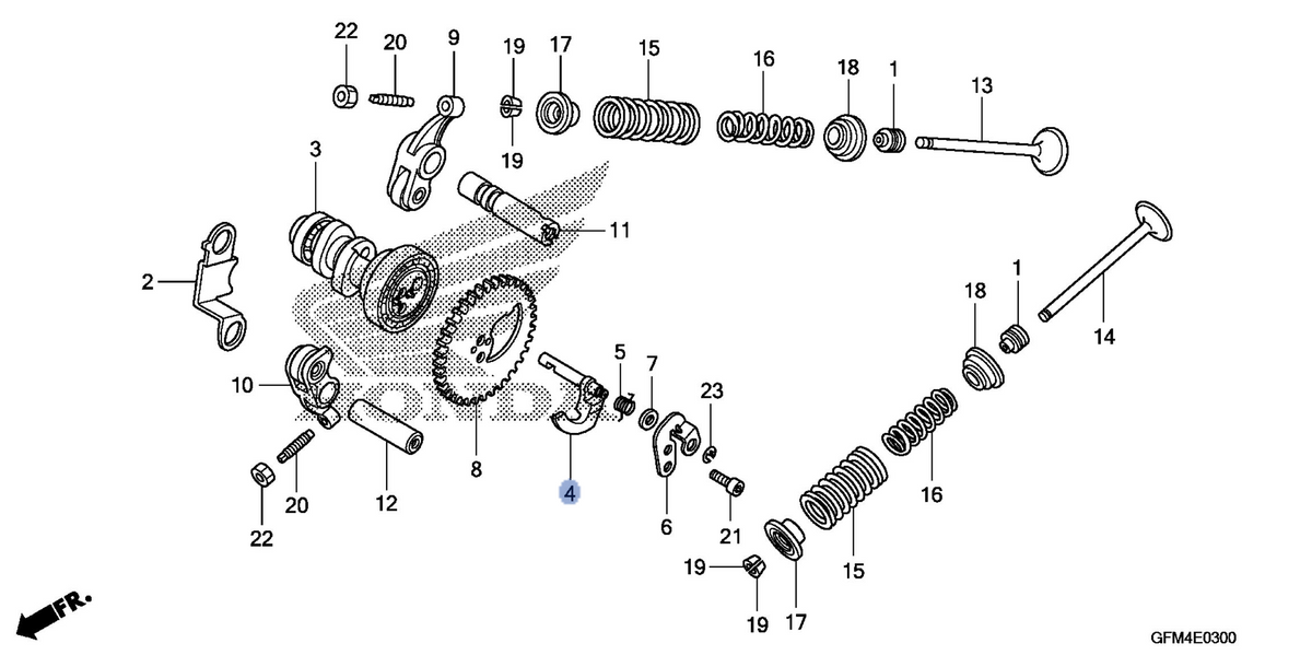 Honda OEM part 14102-GFM-900