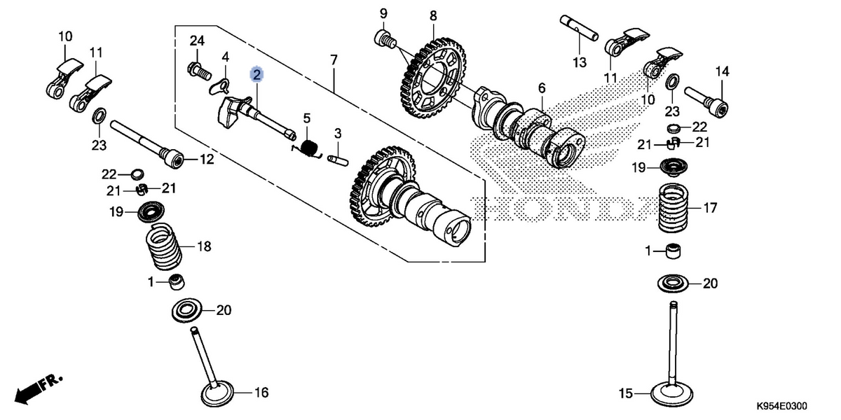 Honda OEM part 14102-K95-A20