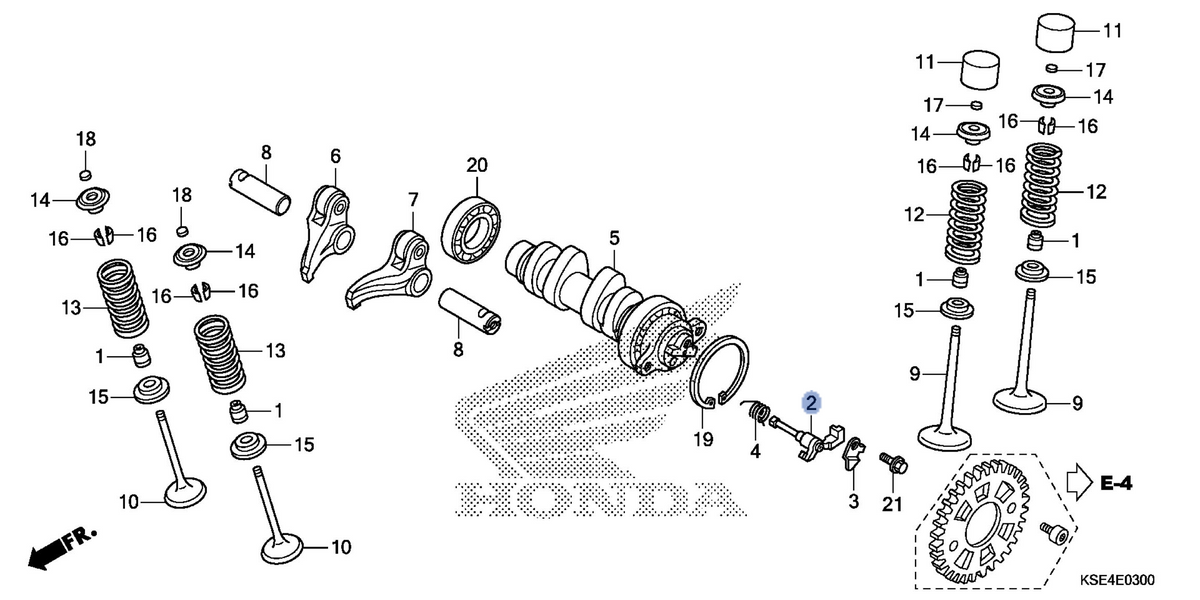 Honda OEM part 14102-KSE-670