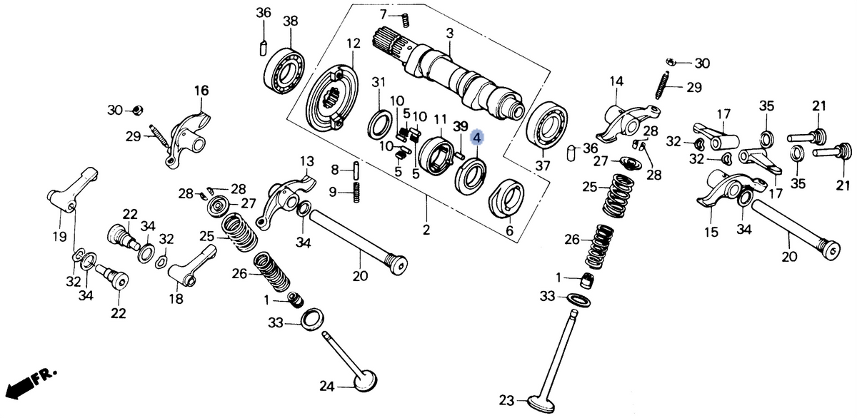 Honda OEM part 14102-MN1-670